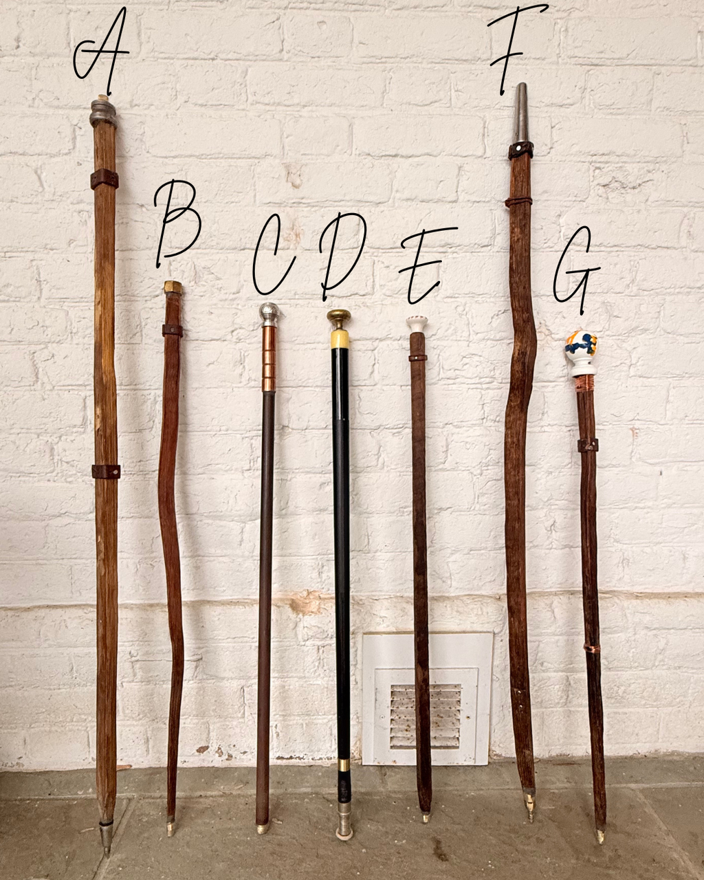 Handmade Walking Sticks
