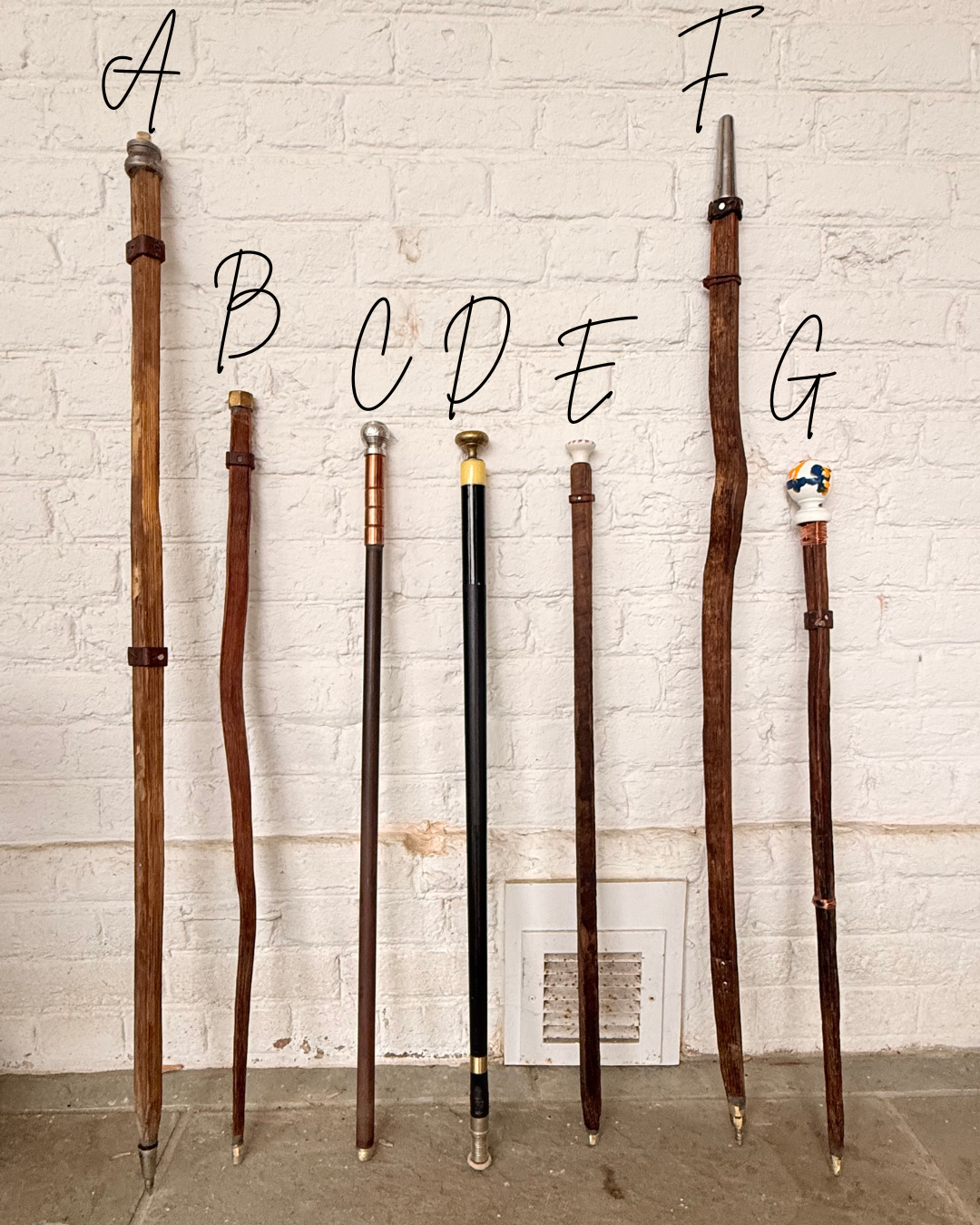 Handmade Walking Sticks
