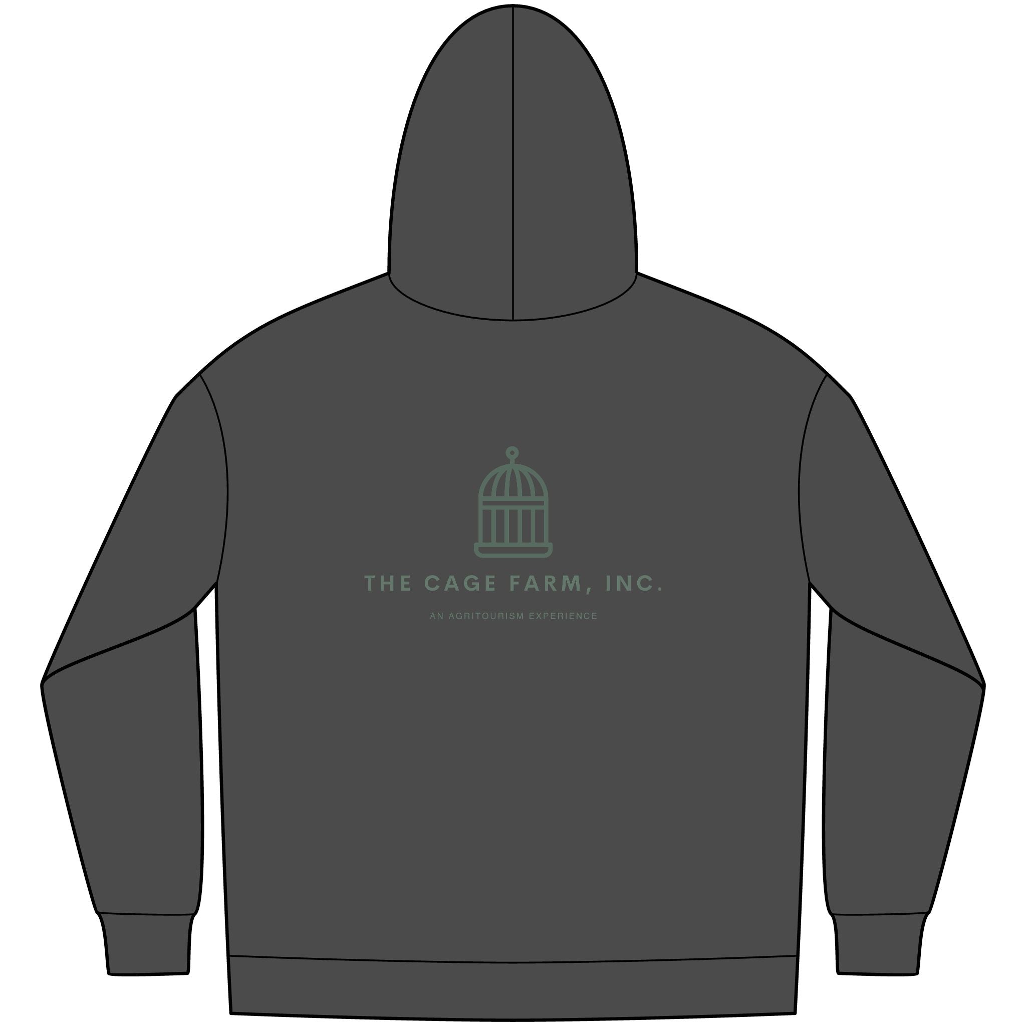 Hoodie | Green Simple Logo