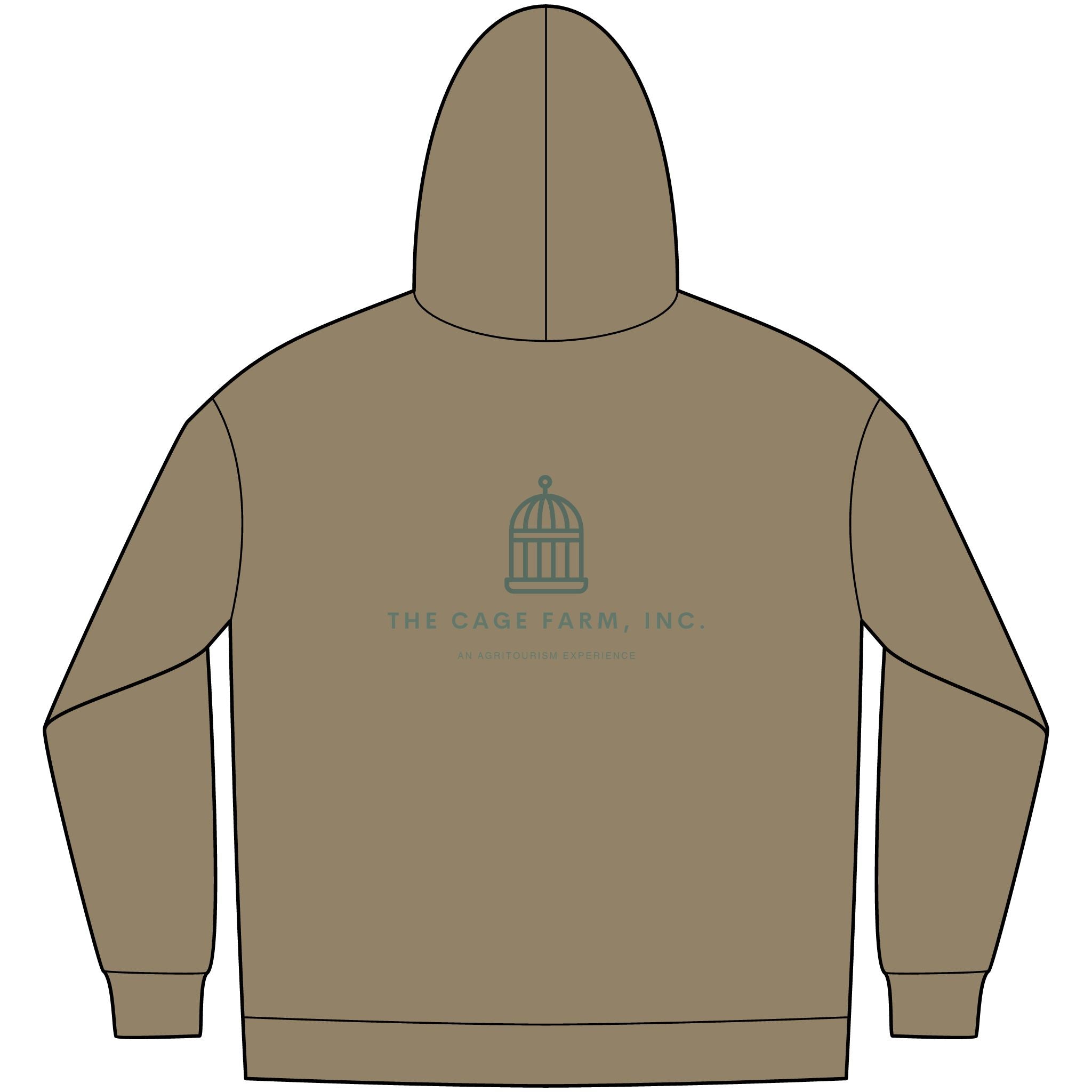 Hoodie | Green Simple Logo