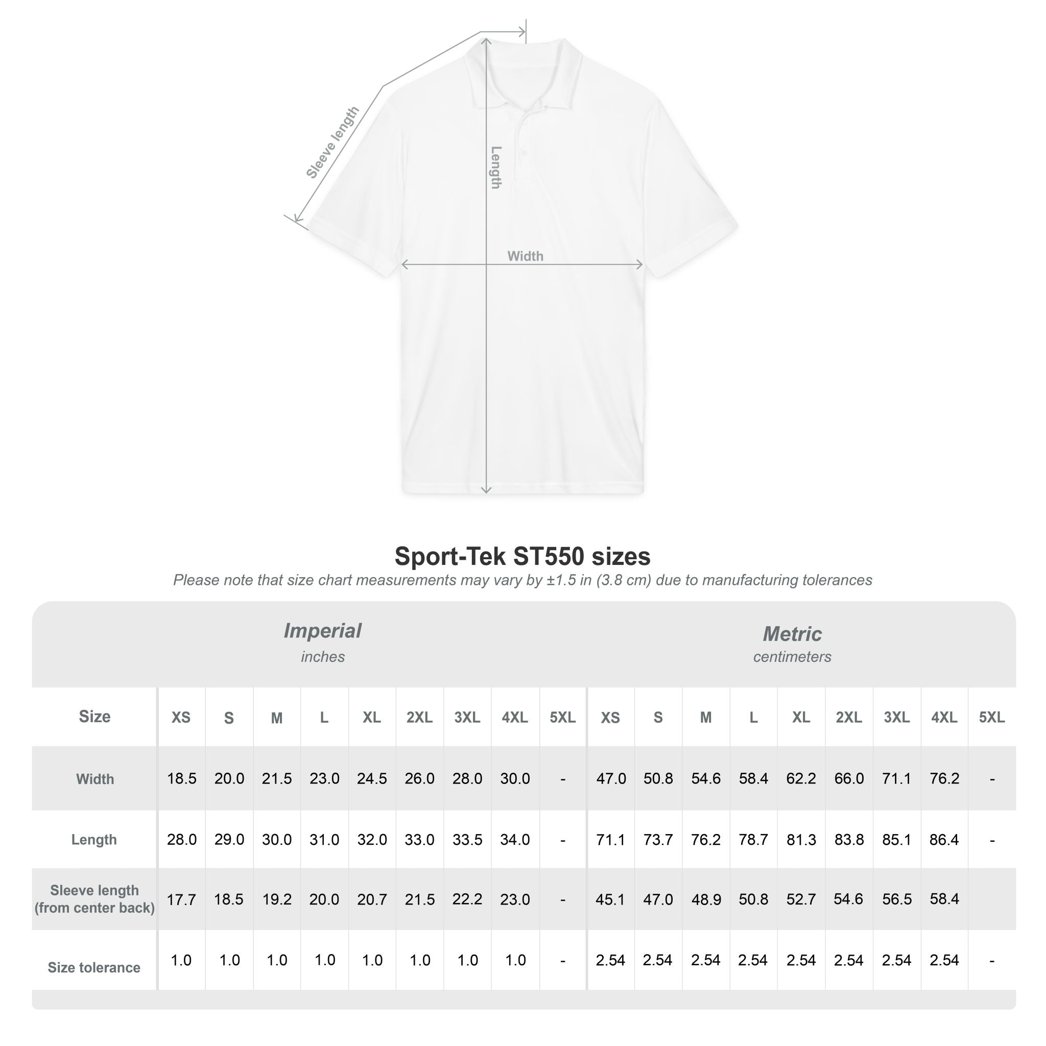 Embroidered Sport Polo | Simple Logo