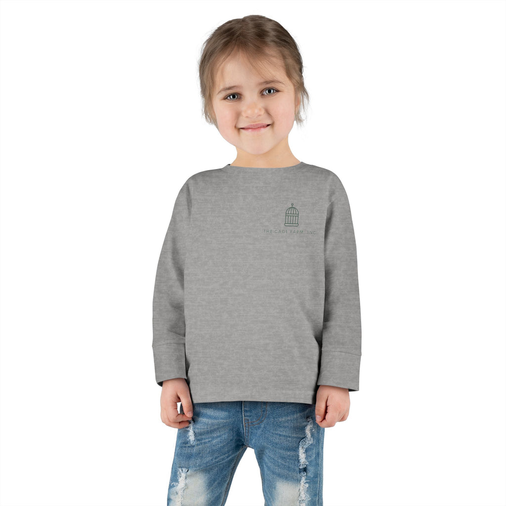 Toddler Long Sleeve Tee | Basic Logo