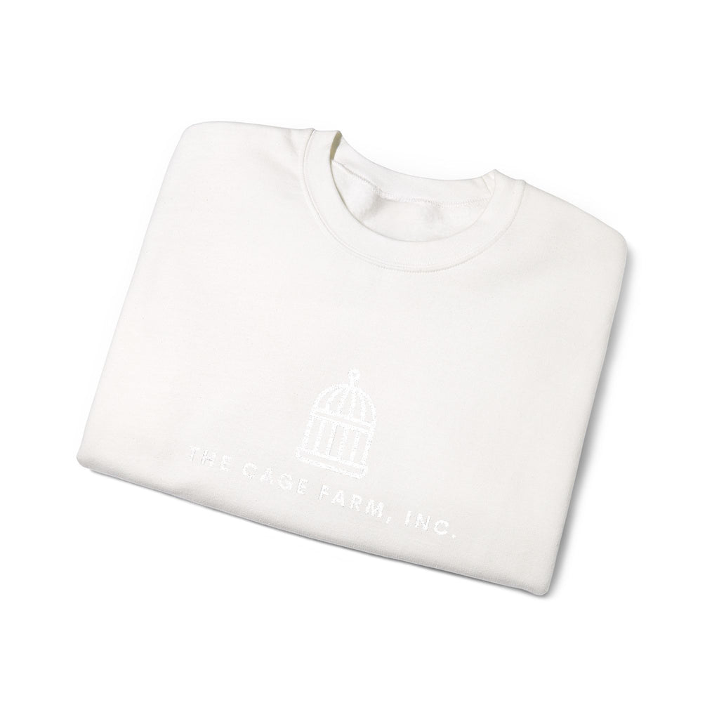 Embroidered Crewneck Sweatshirt | Simple Logo