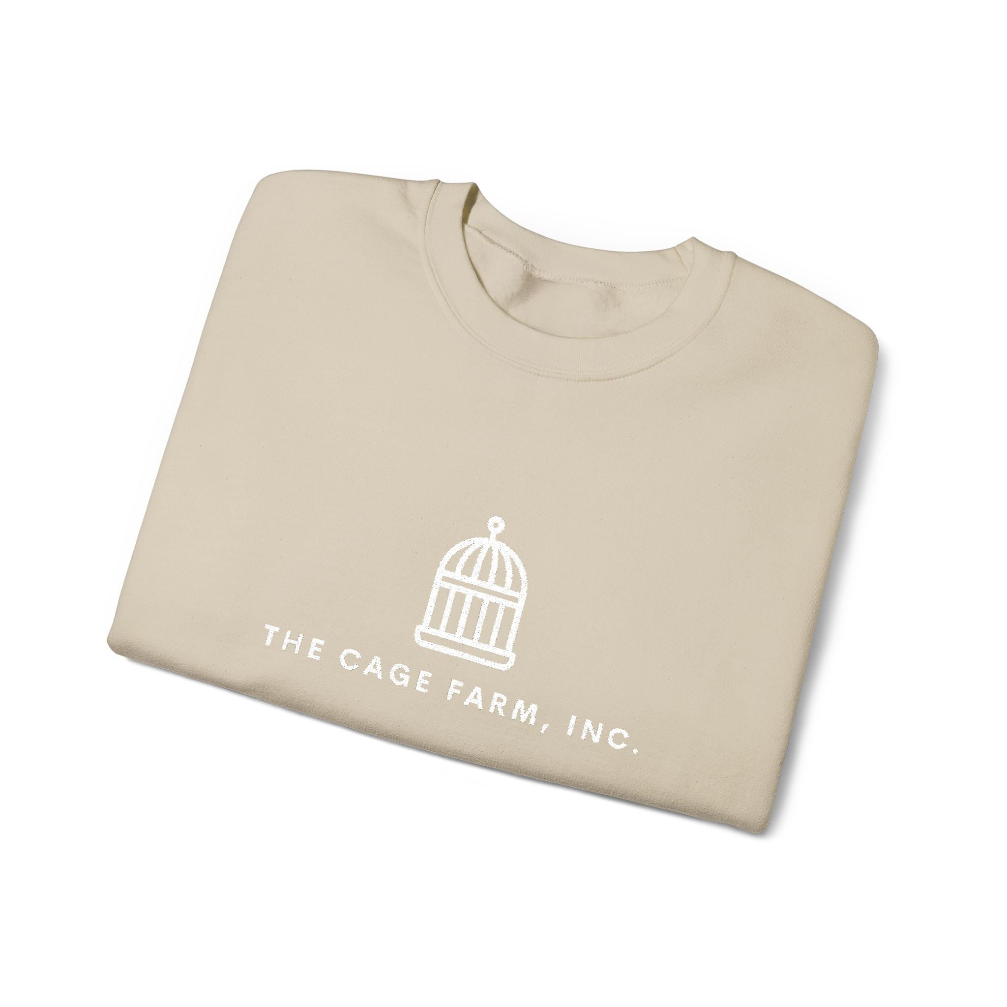 Embroidered Crewneck Sweatshirt | Simple Logo