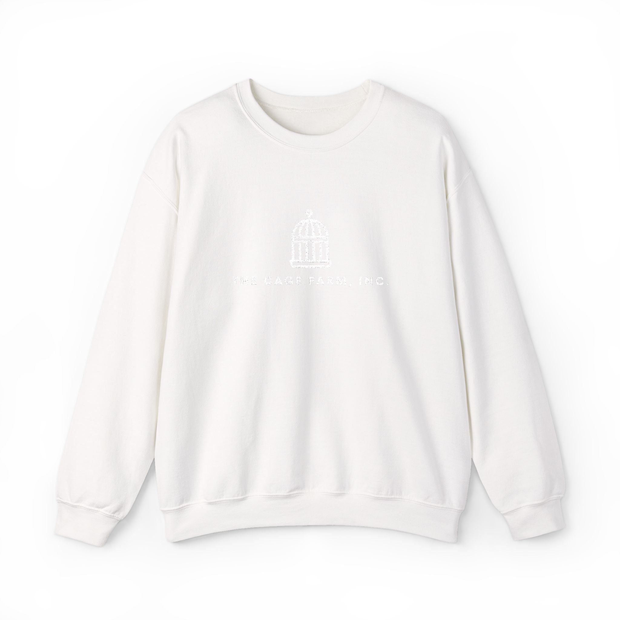 Embroidered Crewneck Sweatshirt | Simple Logo