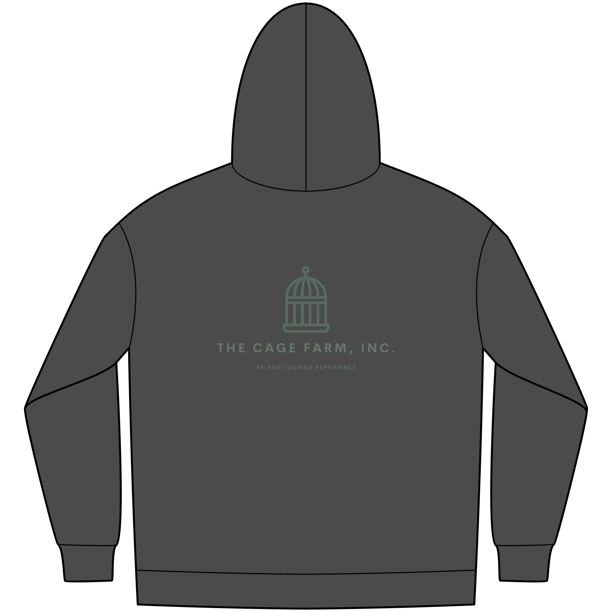 Hoodie | Green Simple Logo