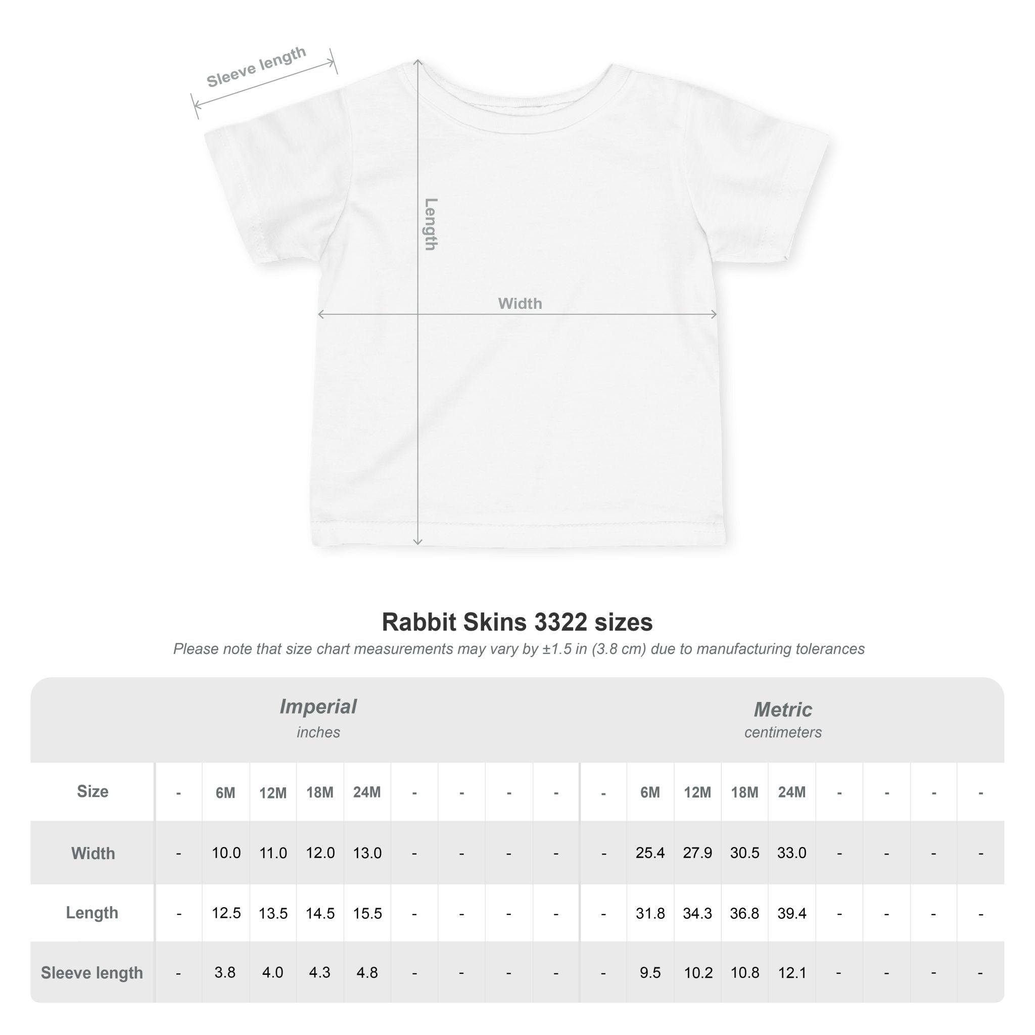 Infant Tee | Detailed Logo