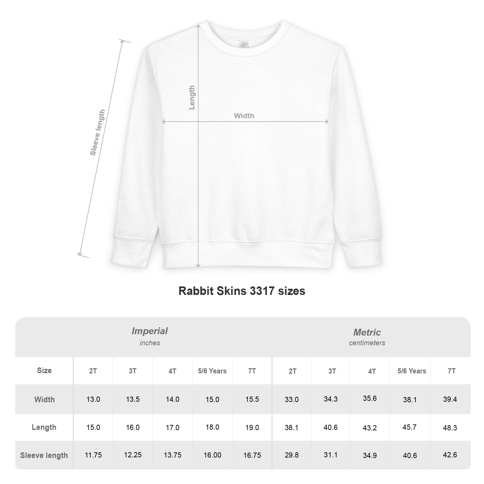 Toddler Sweatshirt | Simple Logo