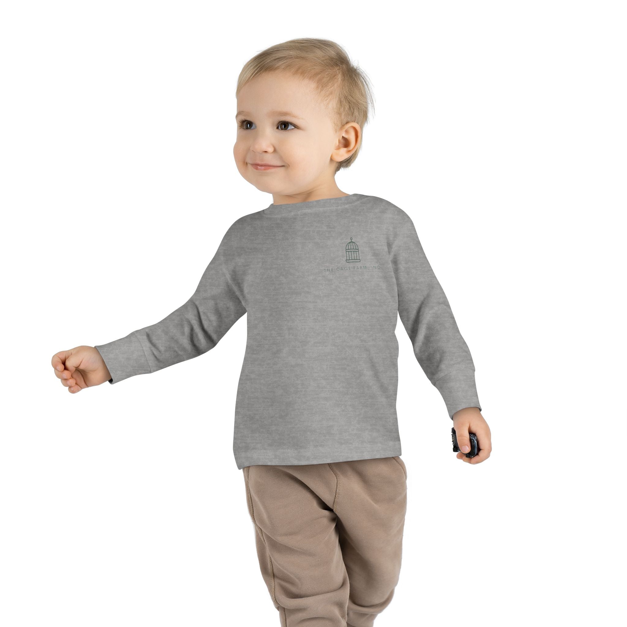Toddler Long Sleeve Tee | Basic Logo