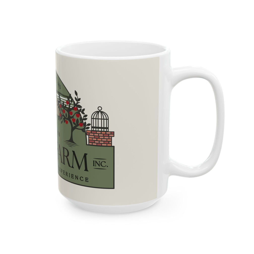 Cage Farm Ceramic Mug (15oz.)
