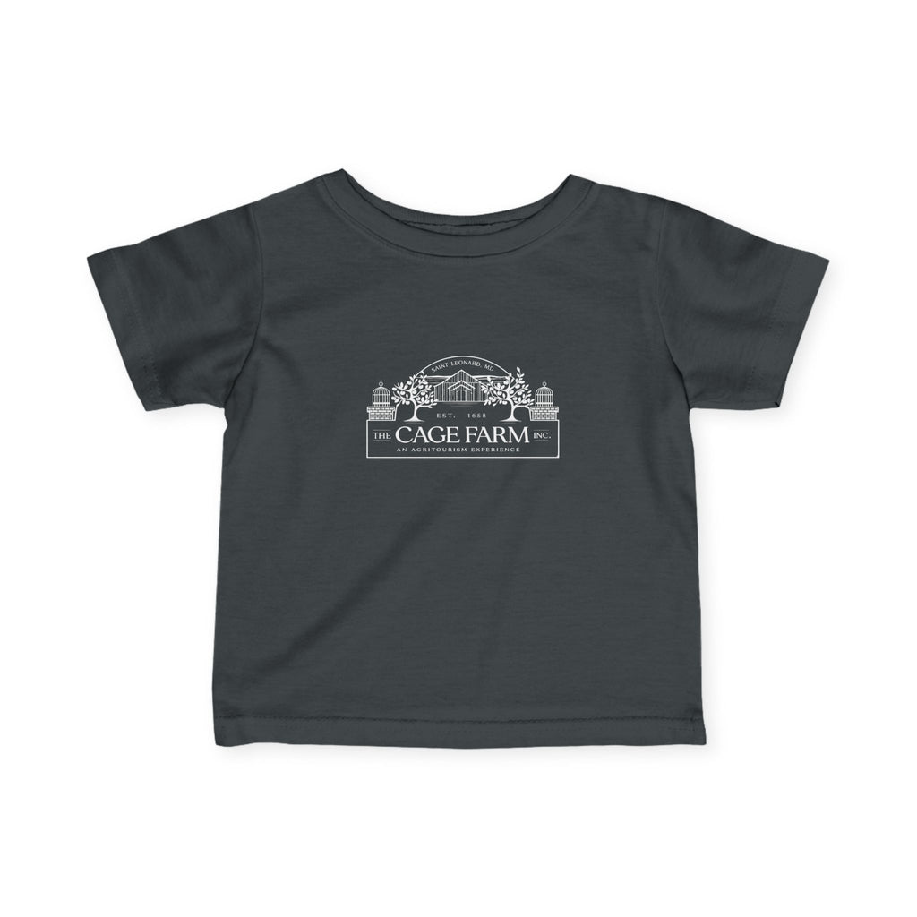 Infant Tee | Detailed Logo White